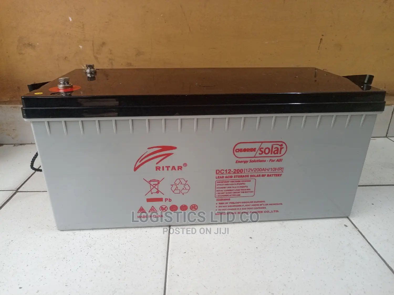 Ritar 200AH 12V Chloride Solar Battery Heavy Duty
