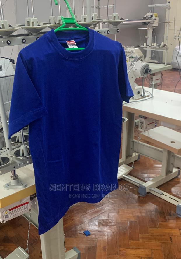 Royal Blue Cotton Tshirt - thumbnail 2
