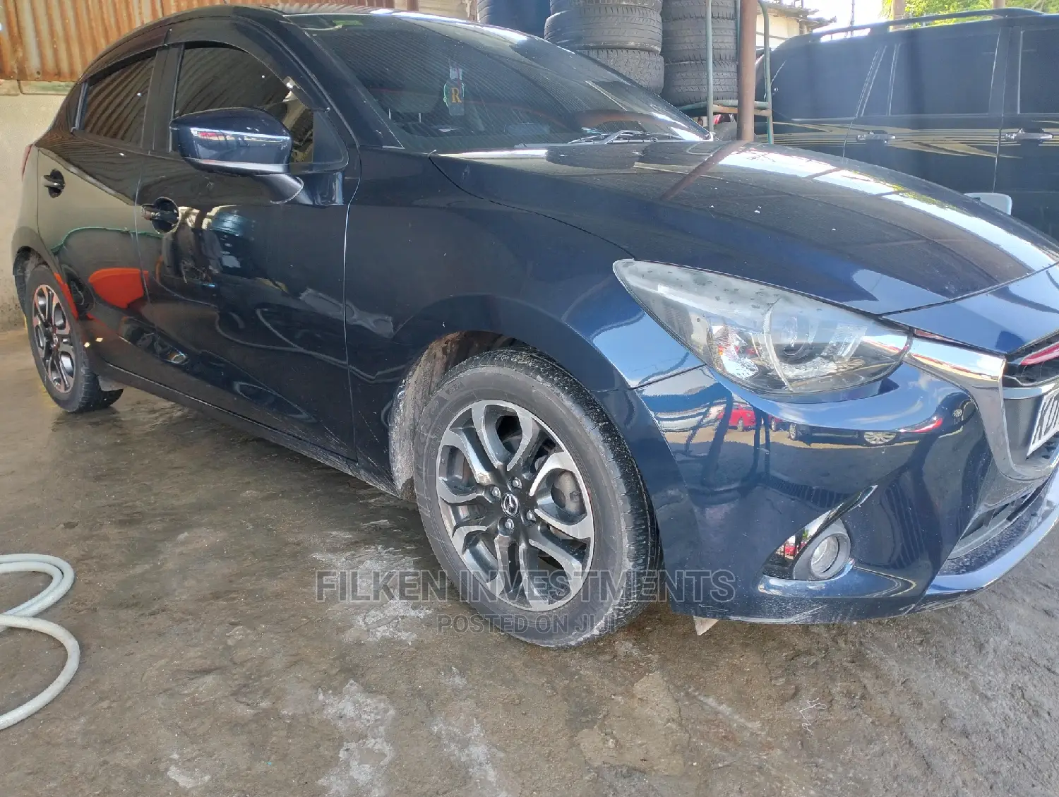 Mazda Demio 2014 Blue