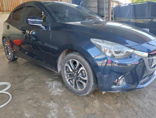 Mazda Demio 2014 Blue - thumbnail 8