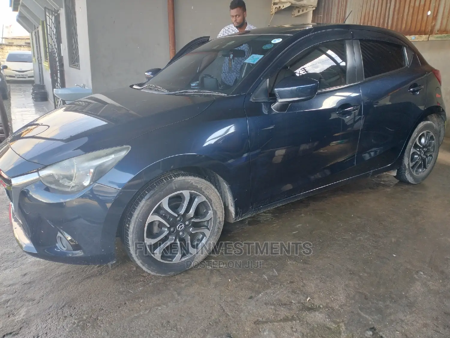 Mazda Demio 2014 Blue