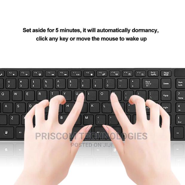 Wireless Keyboards and Mouse - Combo With Numeric 2.4GHZ - thumbnail 2