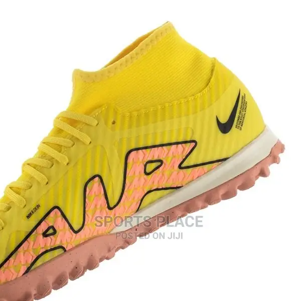 Nike Zoom Mercurial Superfly9 Turf (Yellow)Football Trainers