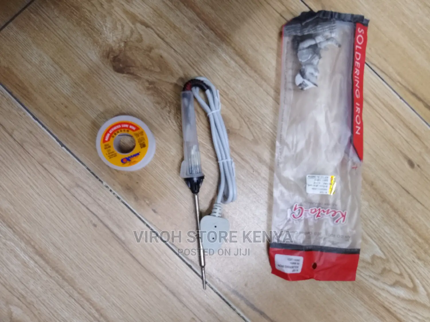 Soldering Wire 200g + Soldering Gun +Free Traveling Adapter