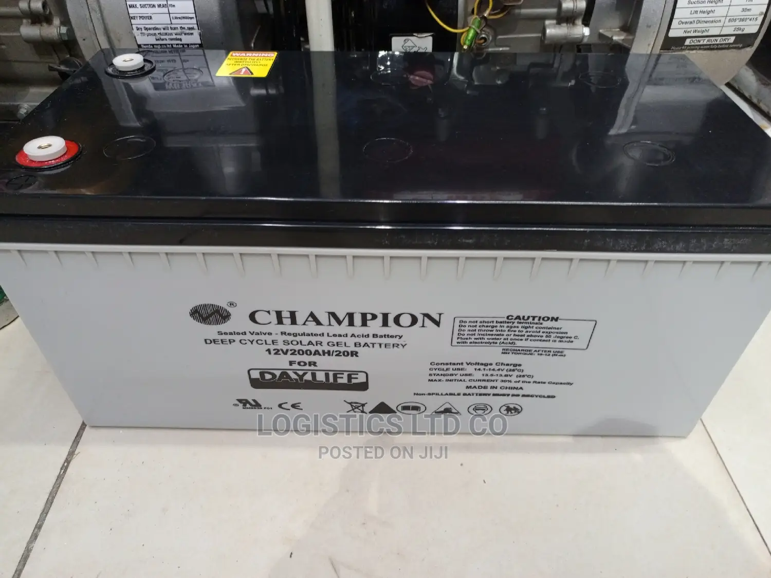 Original Champion Solar Batteries 12V 200AH