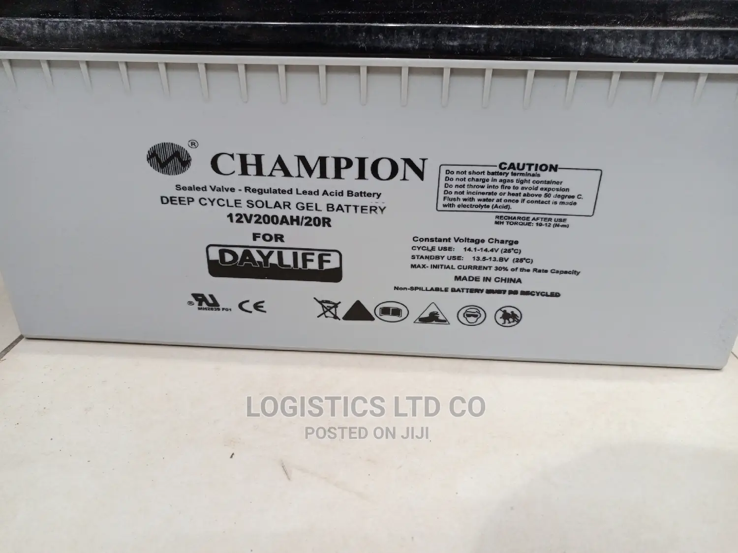 Original Champion Solar Batteries 12V 200AH
