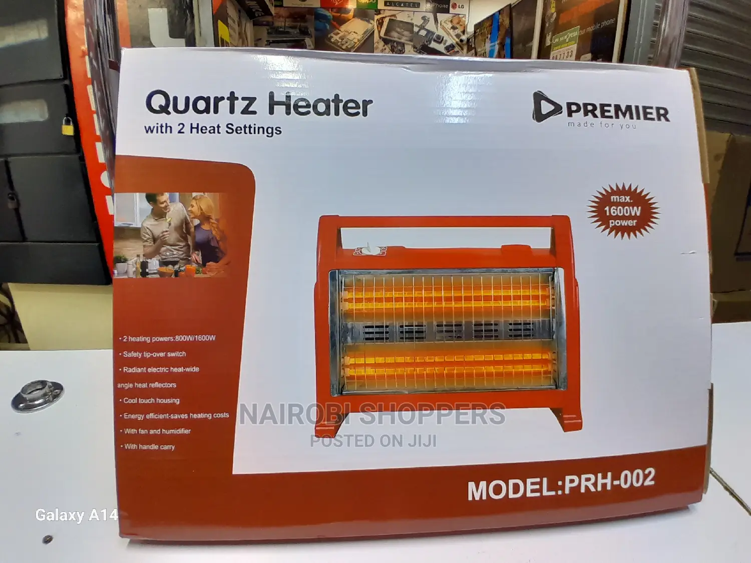 Room Heater 1600 Watts With Humidifier