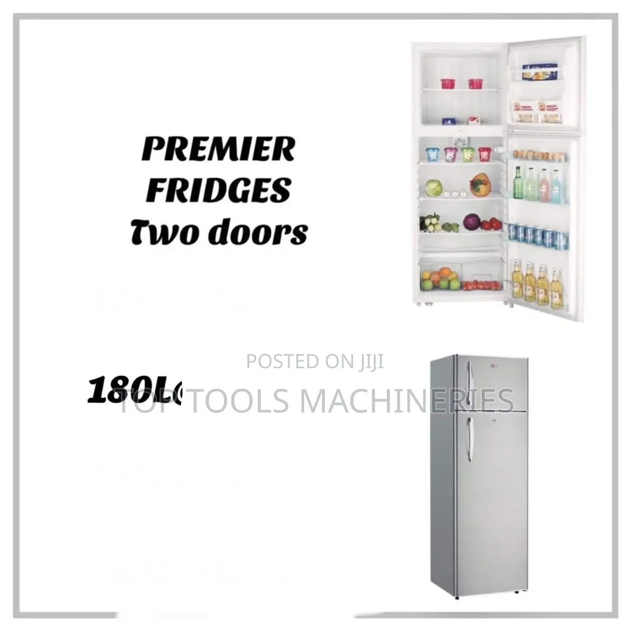 Premier 180 Litres Two Door Refrigarator