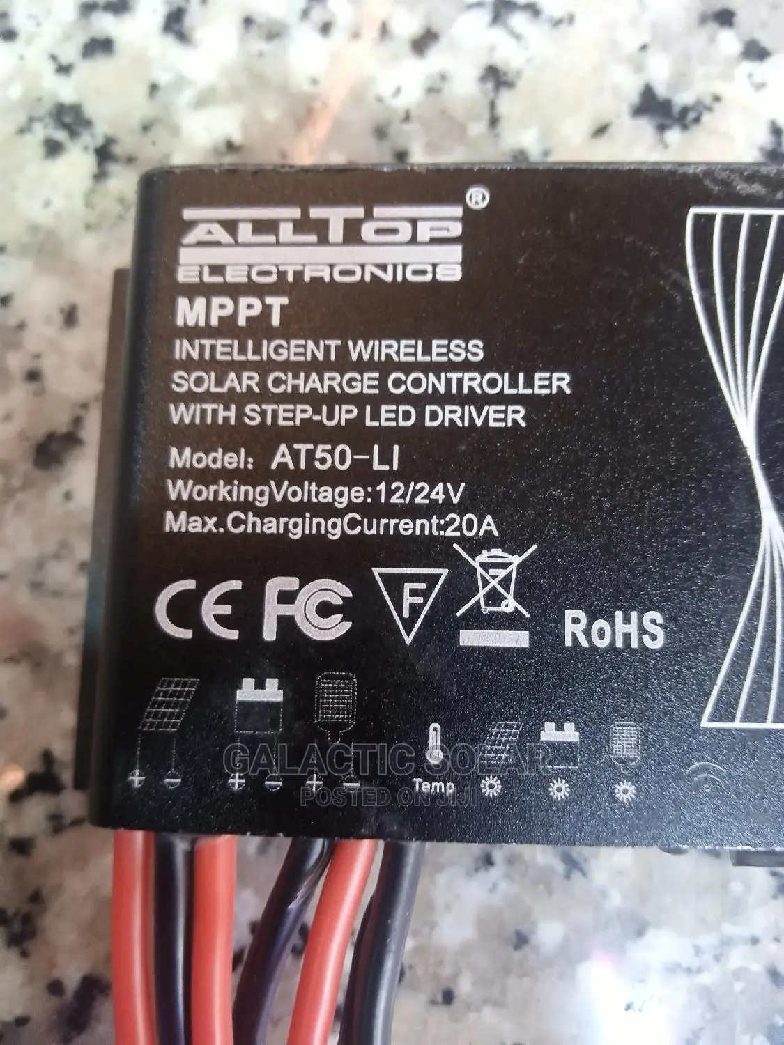MPPT 12/24v Charge Controller for Floodlight