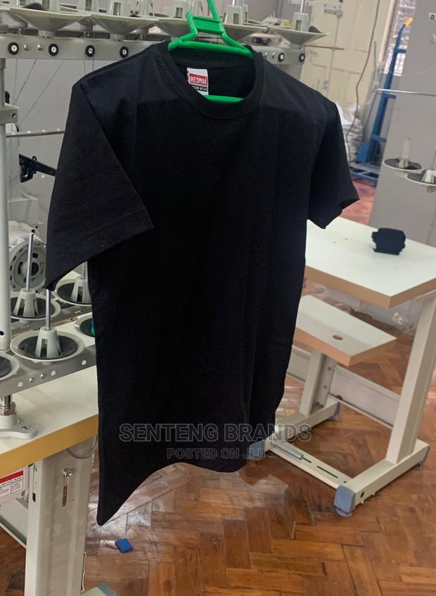 Black Cotton Tshirt