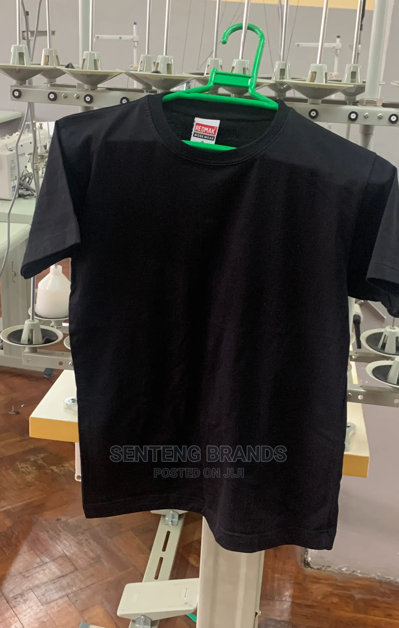 Black Cotton Tshirt