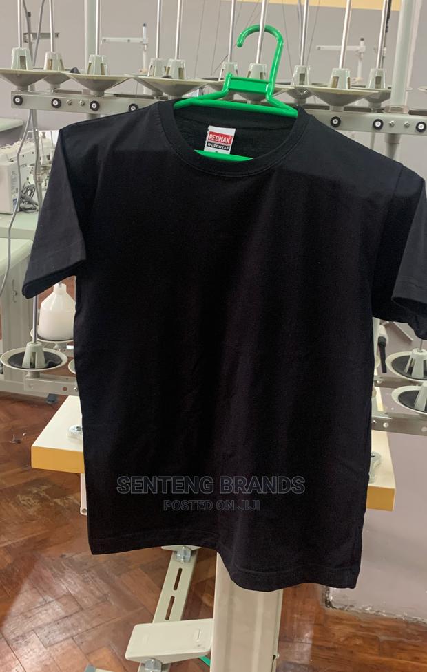 Black Cotton Tshirt - thumbnail 2