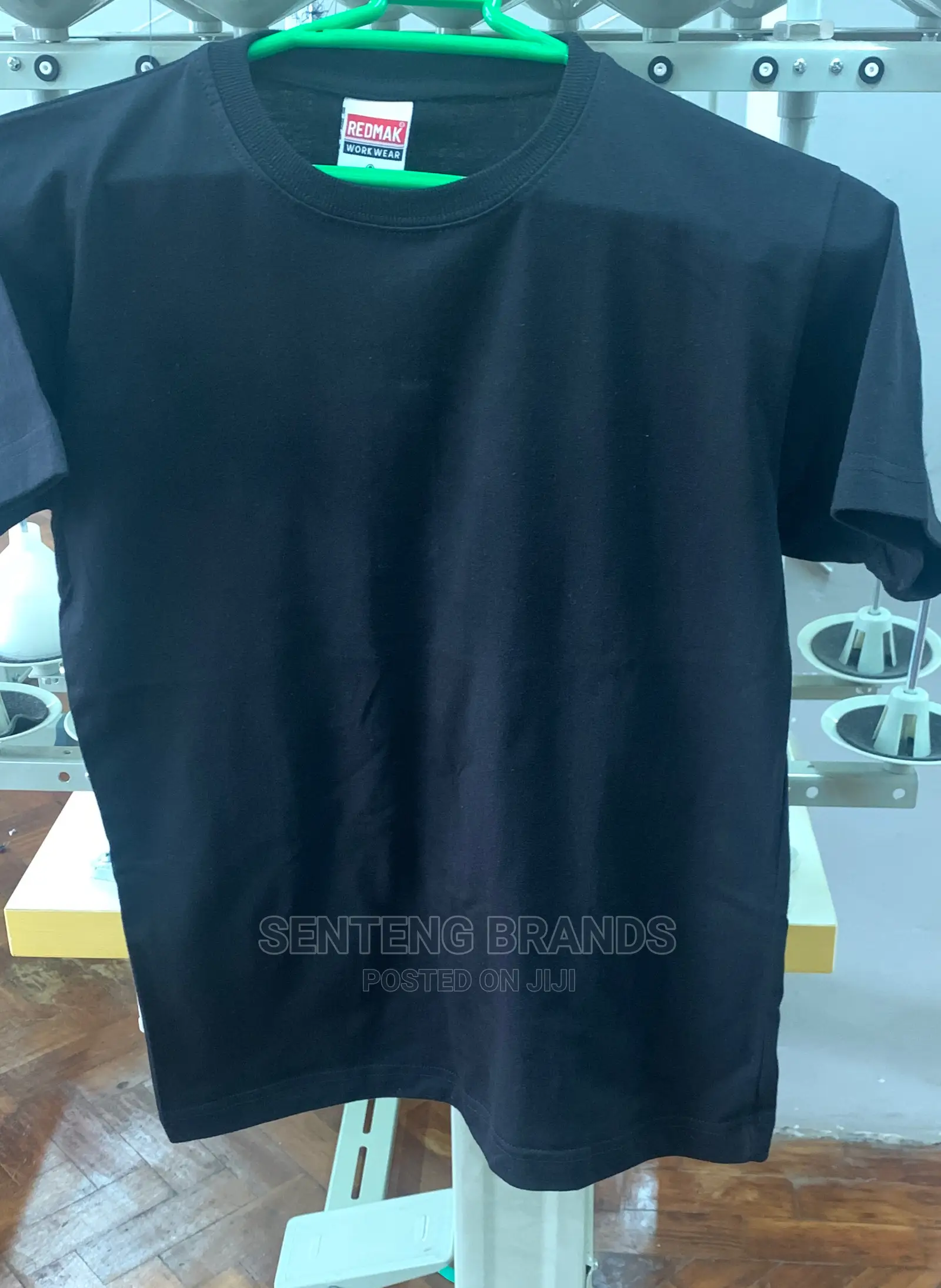 Black Cotton Tshirt