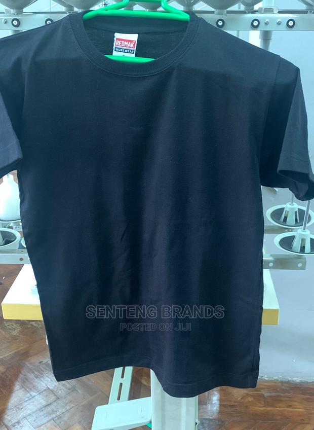 Black Cotton Tshirt