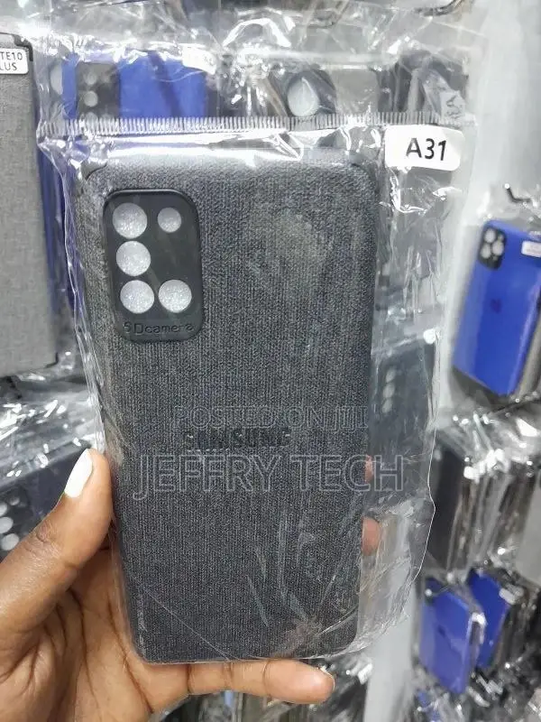Canvas Case for Samsung A31 (A31) Beige