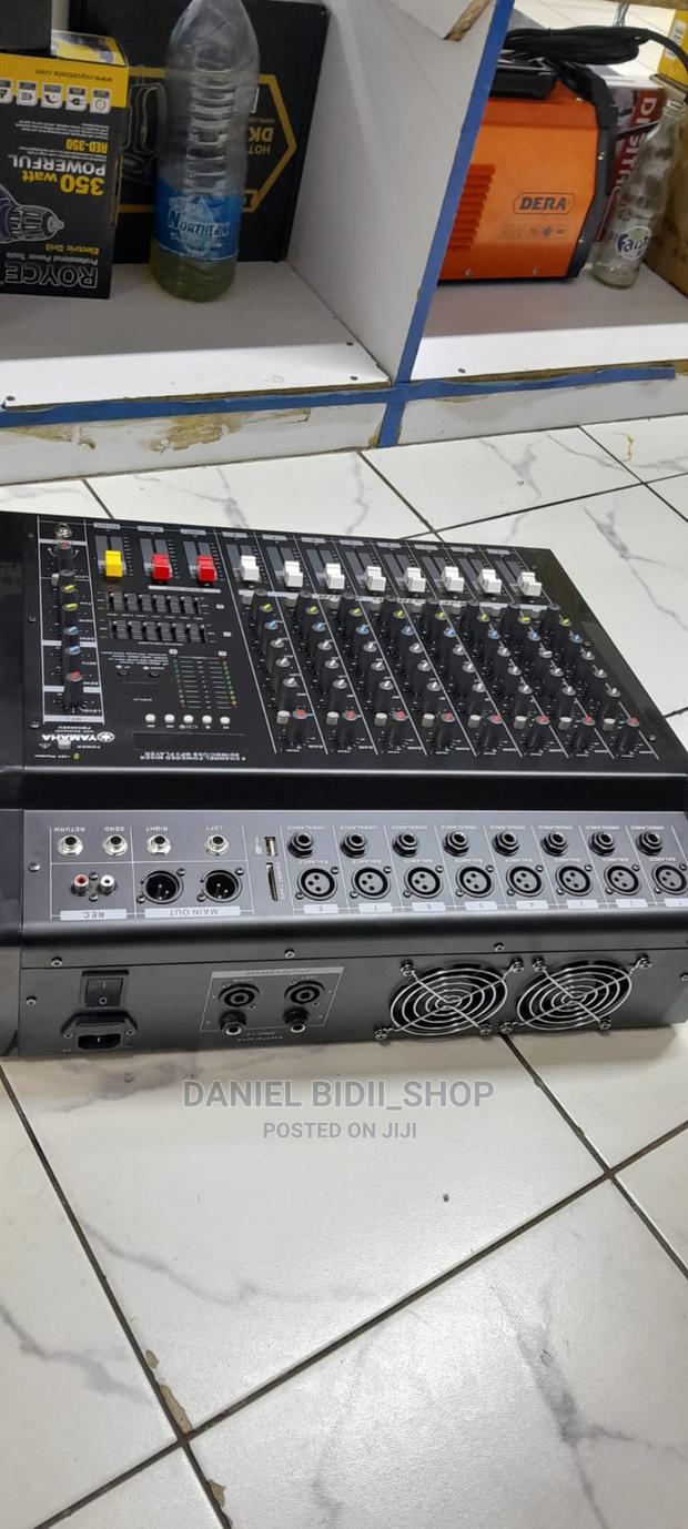 Yamaha 8 Channel Powered Mixer With Bluetooth And Usb - thumbnail 2