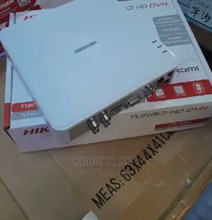 4 Four Channel Hikvision DVR White