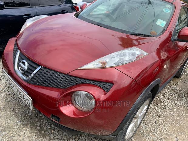 Nissan Juke 2009 Burgundy - main view