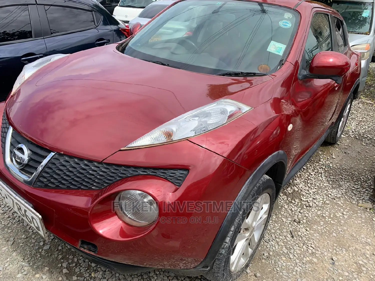 Nissan Juke 2009 Burgundy