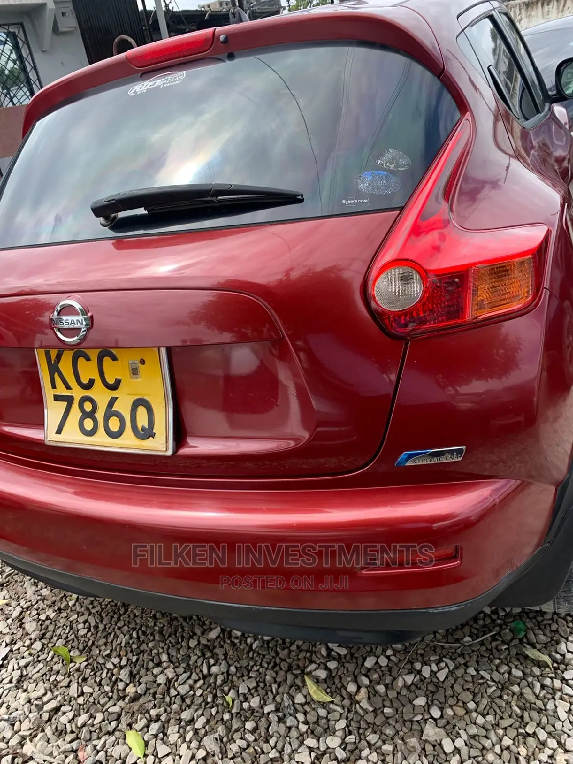 Nissan Juke 2009 Burgundy