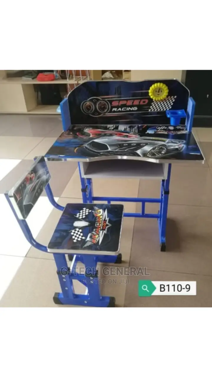 Adjustable Kid's Table B110-9 Racing Car