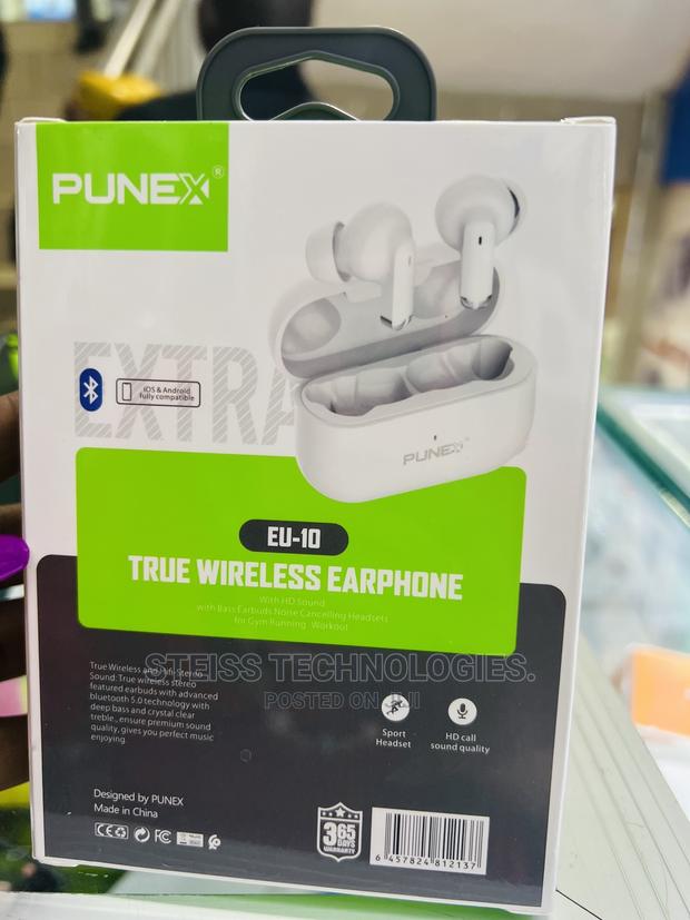 Punex Wireless Earbuds. - main view