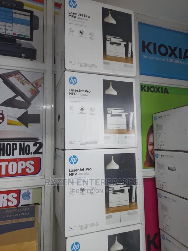 Hp Laserjet Pro Mfp 4103dw/ Hp Mfp 4103dw Laserjet Printer - main view