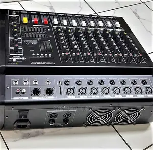 Yamaha 8 Channel Powered Mixer With Bluetooth and USB