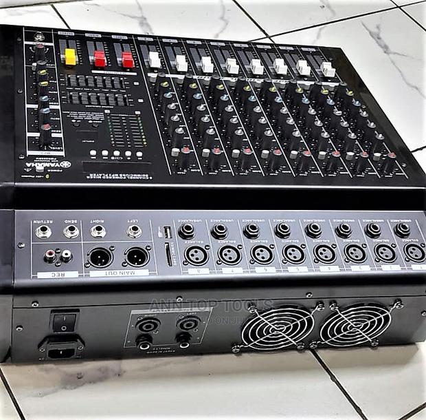 Yamaha 8 Channel Powered Mixer With Bluetooth and USB - thumbnail 2