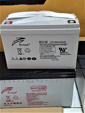 Ritar Solar Backup Battery DG12-100AH 20hr