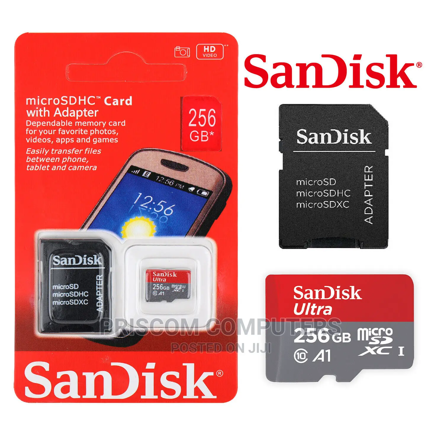 Original Sandisk Memory Card For 8gb, 16gb, 32gb, 64gb 128gb