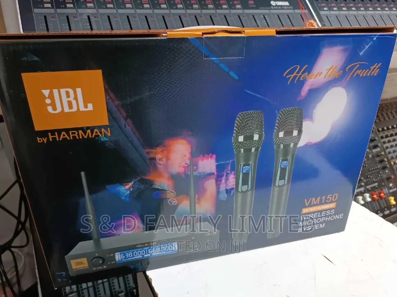 JBL VM150 Rechargeable Wireless Microphone