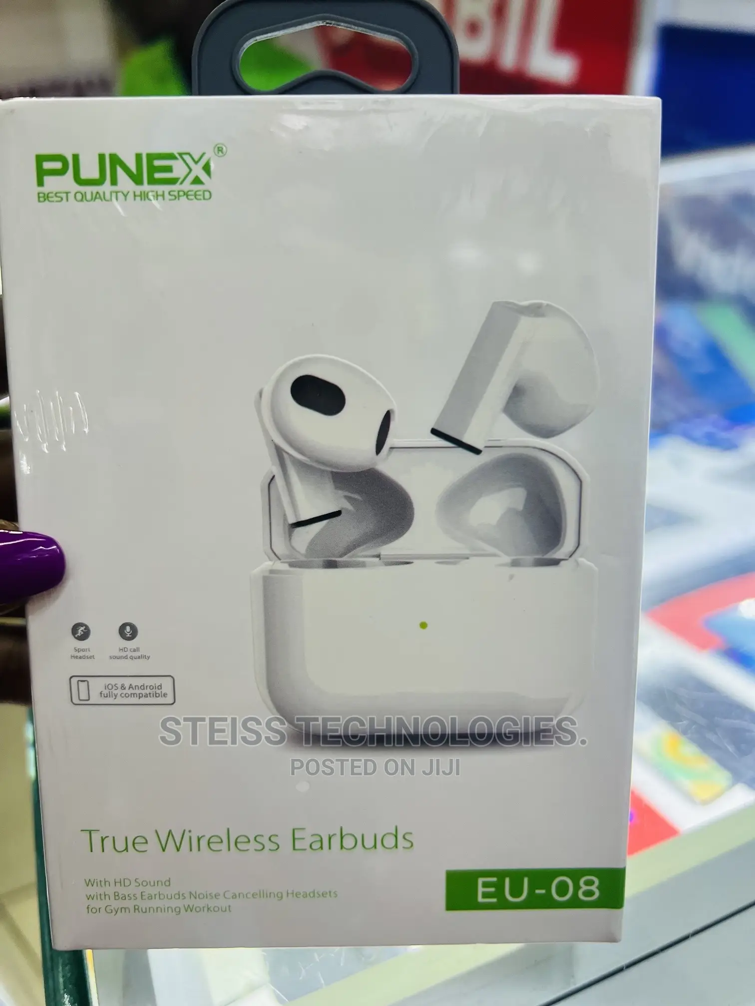 Punex Flat Wireless Earbuds 