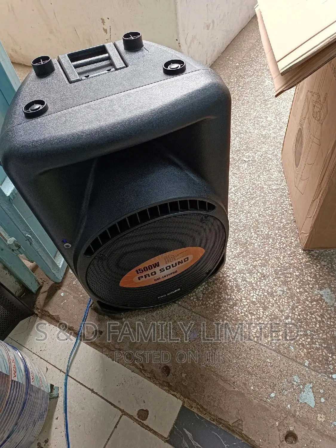 1500 Watts Plastic Speaker