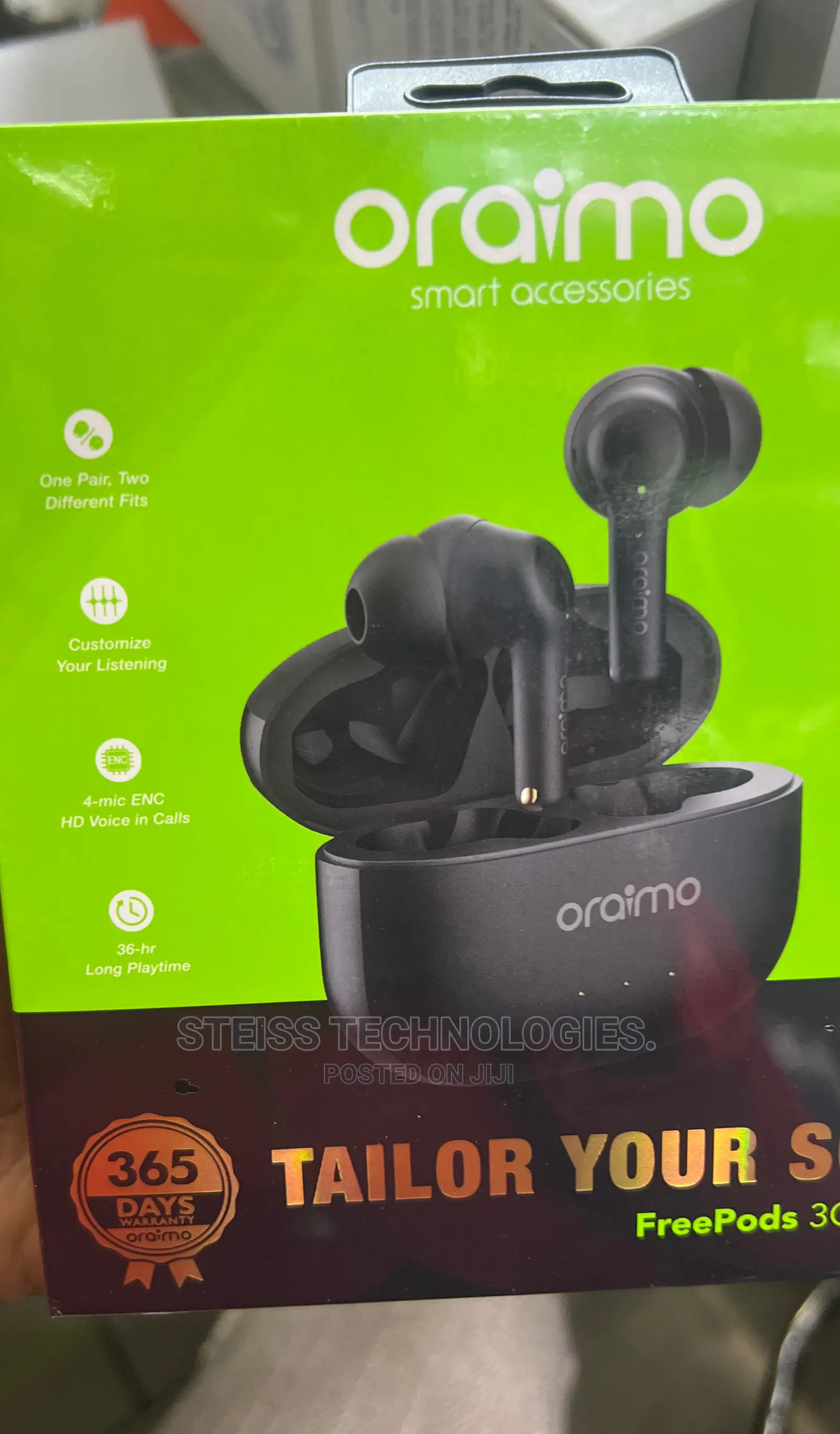 Oraimo Wireless Freepods 3c.