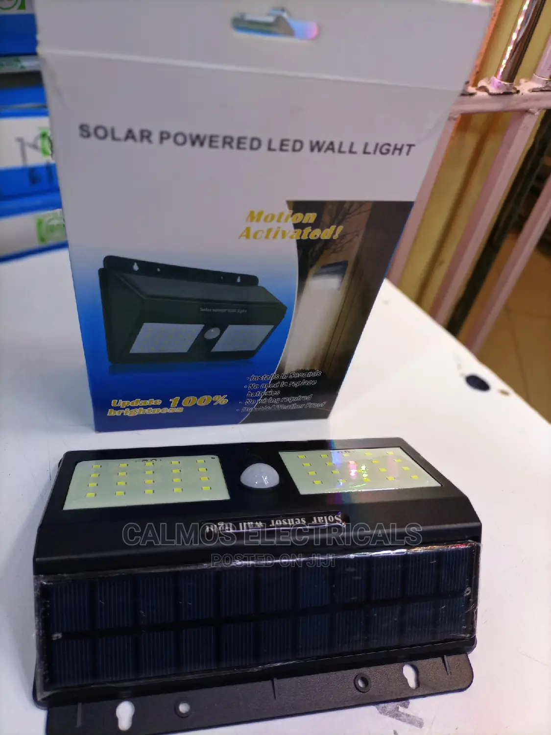 Twin Solar Wall Light