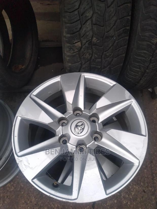 Original Rim Size 17 Inch for the Toyota Prado 170.