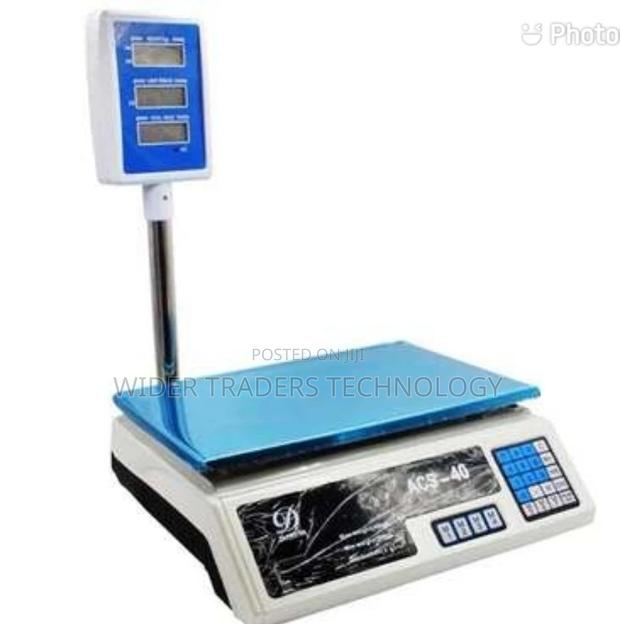 Acs 40 With Pole Digital Scale - main view