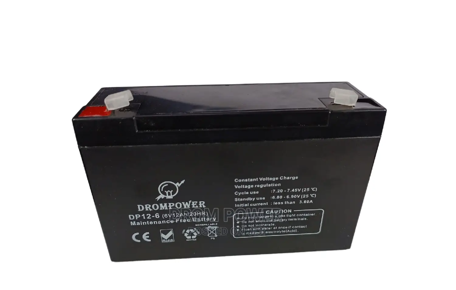 Drom 6v 12ah Battery