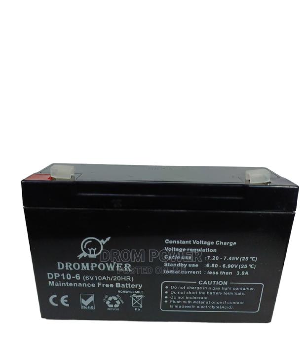 Drom 6v 10ah Battery