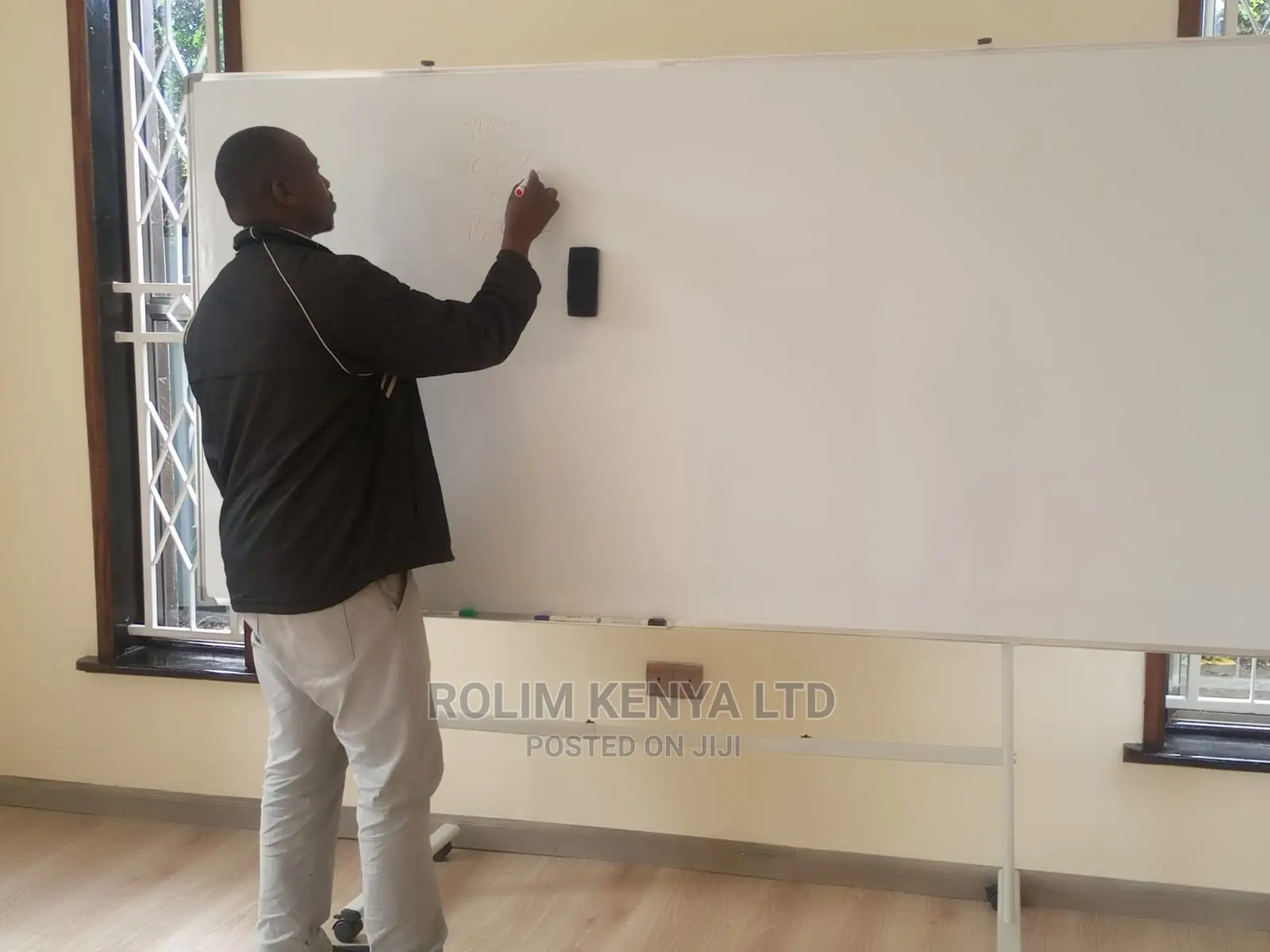 Whiteboard With Portable Wheeled Stand 8ftx4ft White Board in Nairobi