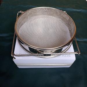 Strong Durable Stainless Steel Double Sieve Honey Strainer