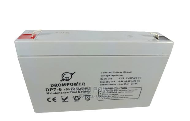 Drom 6v 7ah Battery