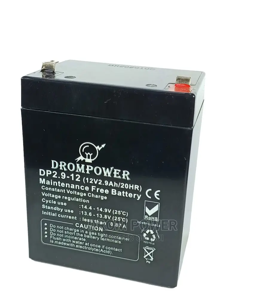 Drom 12v 2.9ah Battey