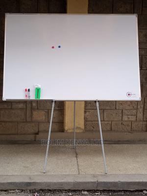 White Board 6ftx4ft With Tripod Whiteboard Stand - main view