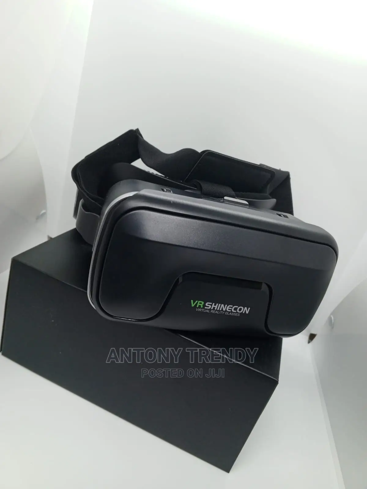 3d Vr Glasses Headset Helmets Optional Controller Black