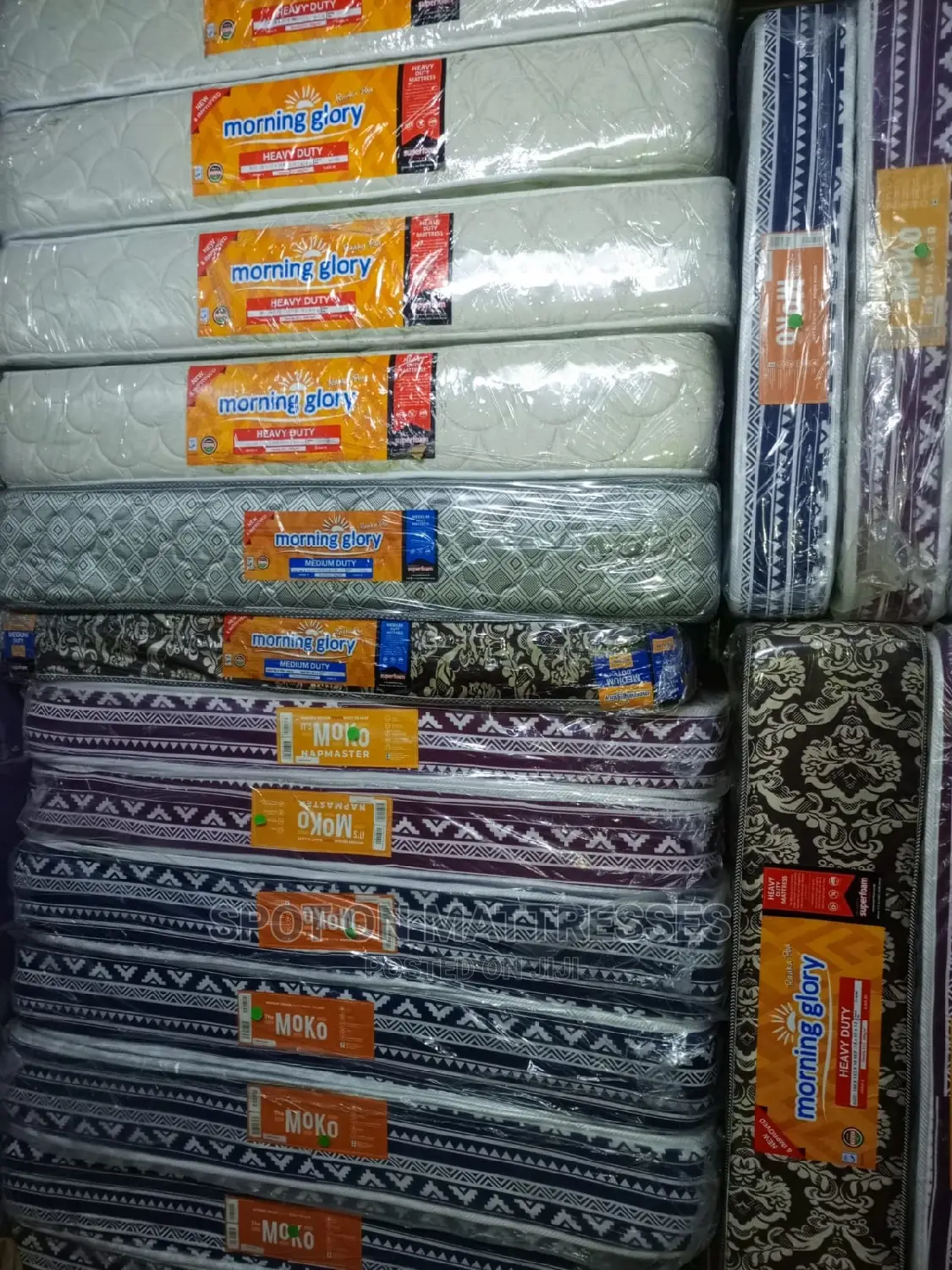 Moko/Superfoam Mattresses HD 8inch Thick.