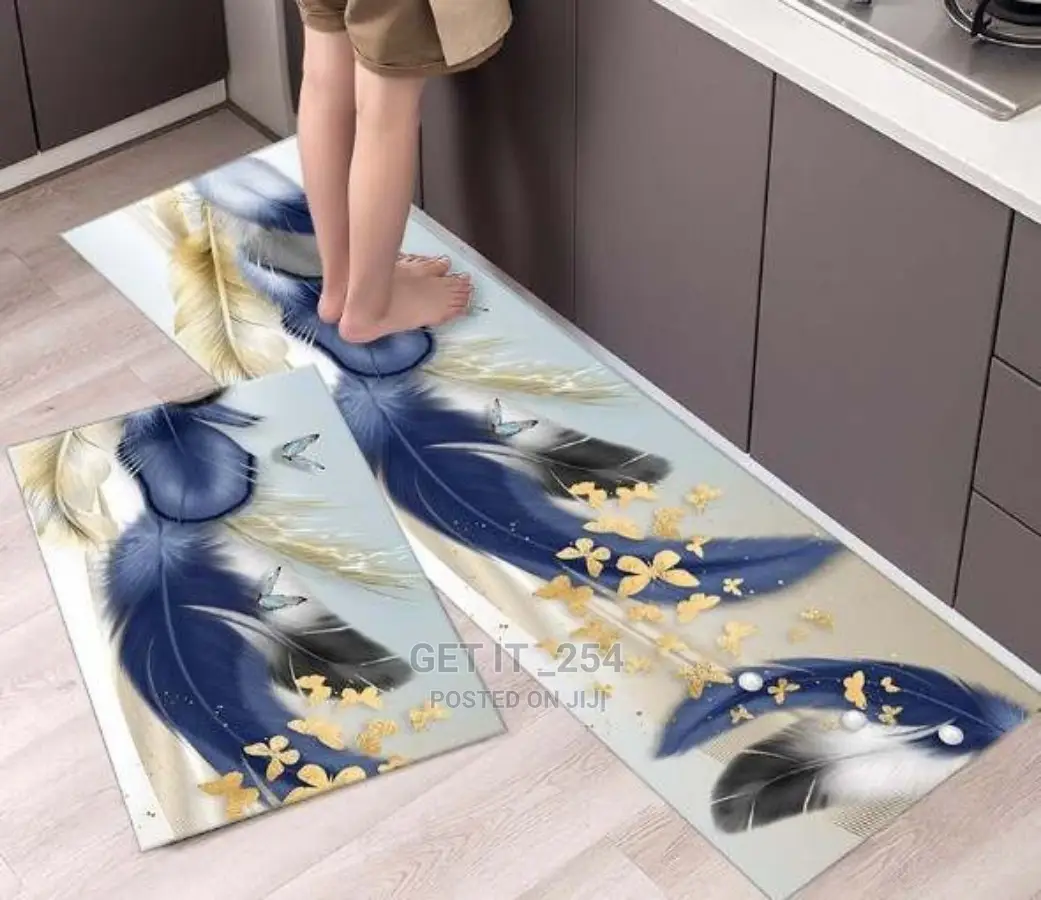 2 Pieces High Quality Kitchen Mats