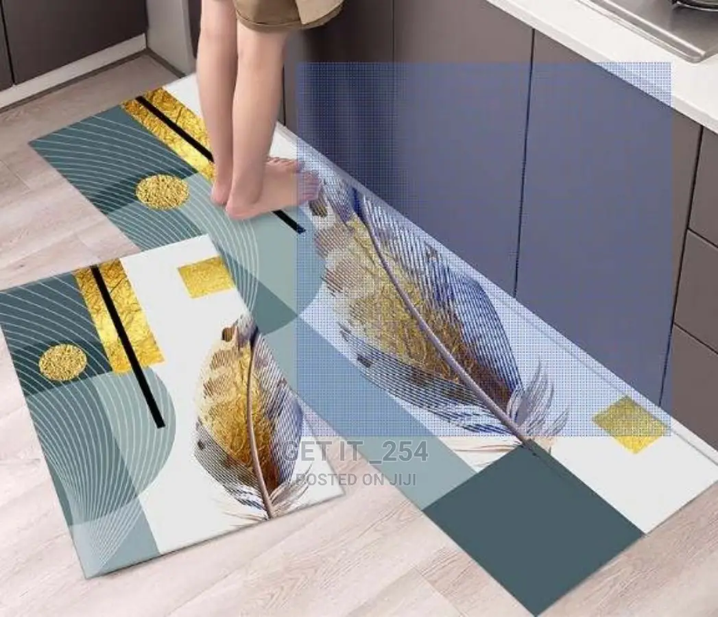 2 Pieces High Quality Kitchen Mats