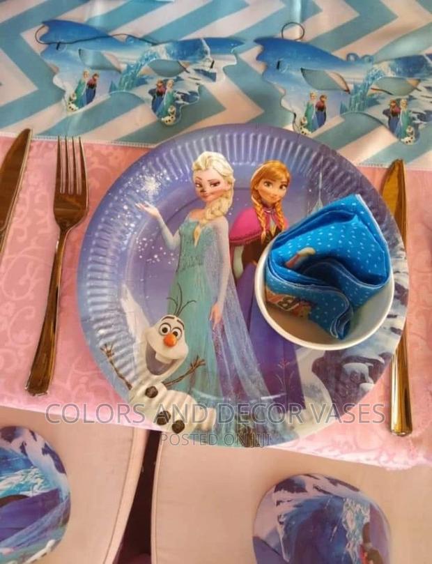 Elsa Birthday Party Items - main view